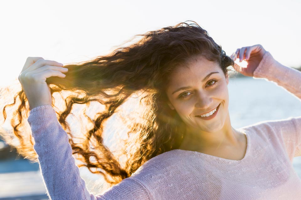 Biotin is an essential nutrient for healthy hair.
