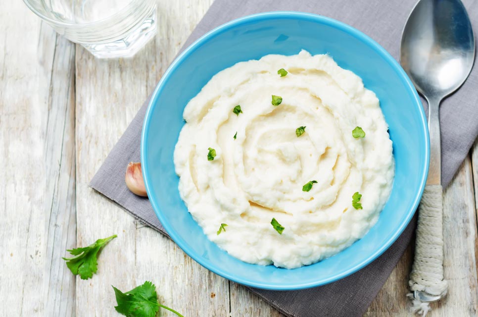 Cauliflower and blue cheese are both high in biotin.