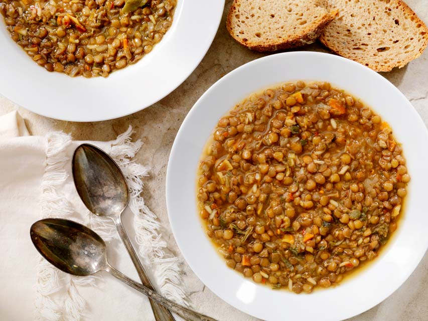 Lentils are high in biotin.